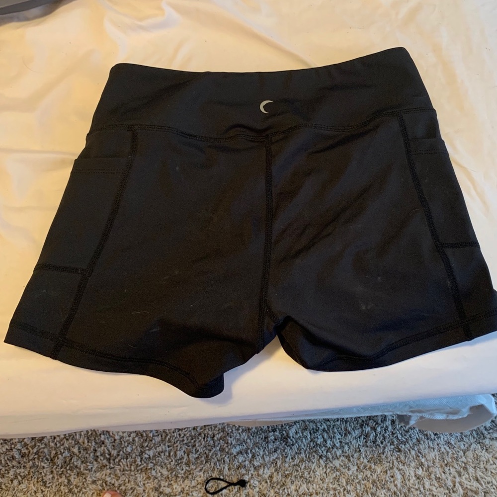 Black ZYIA Hustle Shorts